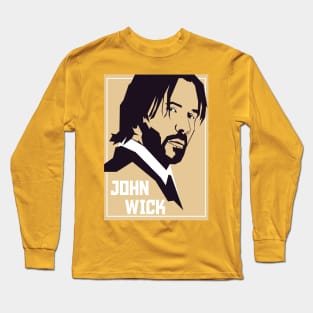 john wick vintage Long Sleeve T-Shirt